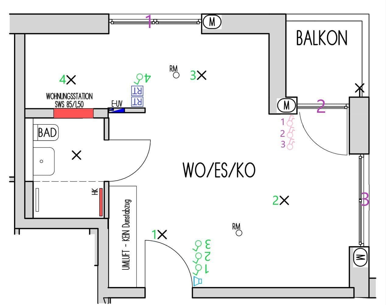 Prenájom bytu 1-izbový 34 m², Sontheimer Straße 42, Heilbronn, Bádensko-Wurttembersko Prenájom bytu 1-izbový 34 m², Sontheimer Straße 42, Heilbronn, Bádensko-Wurttembersko
