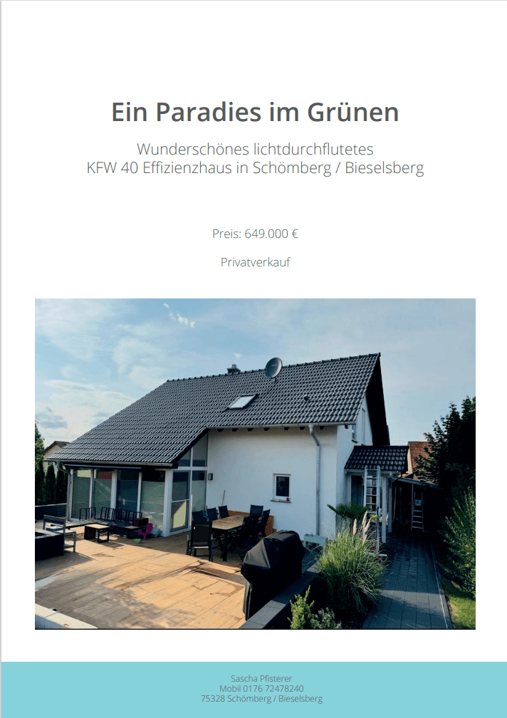 Predaj domu 140 m², pozemek 581 m², Schömberg, Bádensko-Wurttembersko Predaj domu 140 m², pozemek 581 m², Schömberg, Bádensko-Wurttembersko