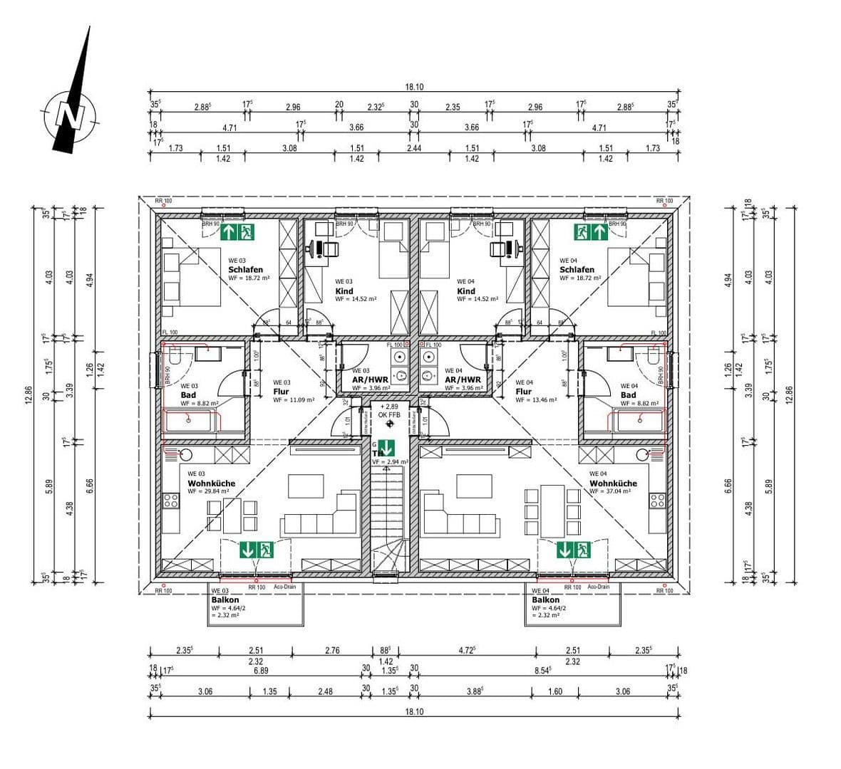 Predaj bytu 3-izbový 99 m², Alte Plantage 2, Velpke, Dolné Sasko Predaj bytu 3-izbový 99 m², Alte Plantage 2, Velpke, Dolné Sasko