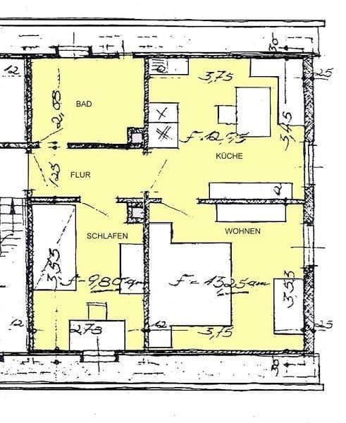 Predaj bytu 2-izbový 50 m², Gartenstraße 35, Neustadt Weinstraße, Porýnie-Falcko Predaj bytu 2-izbový 50 m², Gartenstraße 35, Neustadt Weinstraße, Porýnie-Falcko