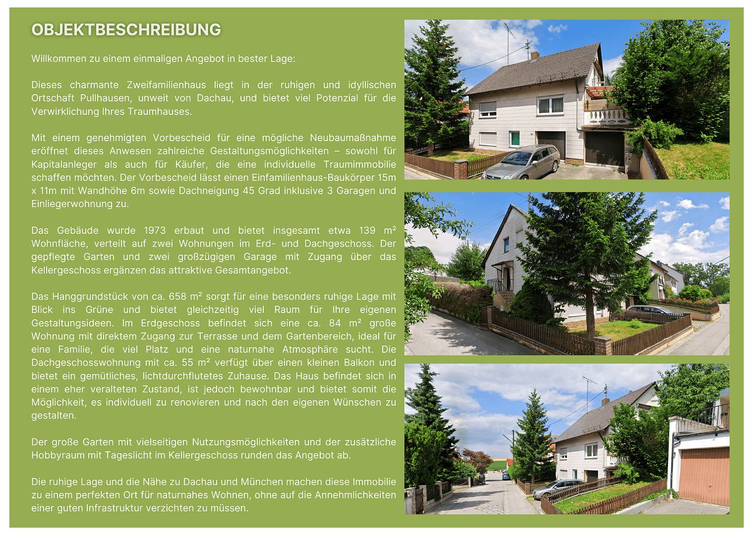 Predaj domu 139 m², pozemek 658 m², Am Speckfeld 24, Dachau, Bavorsko Predaj domu 139 m², pozemek 658 m², Am Speckfeld 24, Dachau, Bavorsko