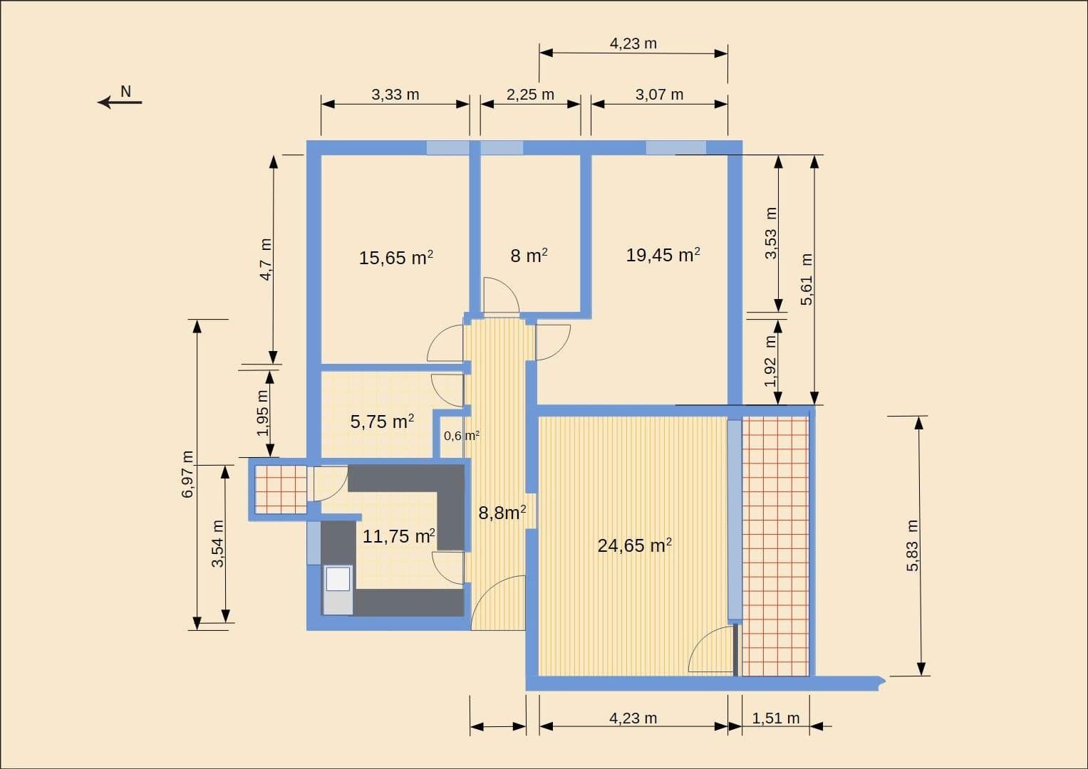 Predaj bytu 4-izbový 100 m², Regensburg, Bavorsko Predaj bytu 4-izbový 100 m², Regensburg, Bavorsko