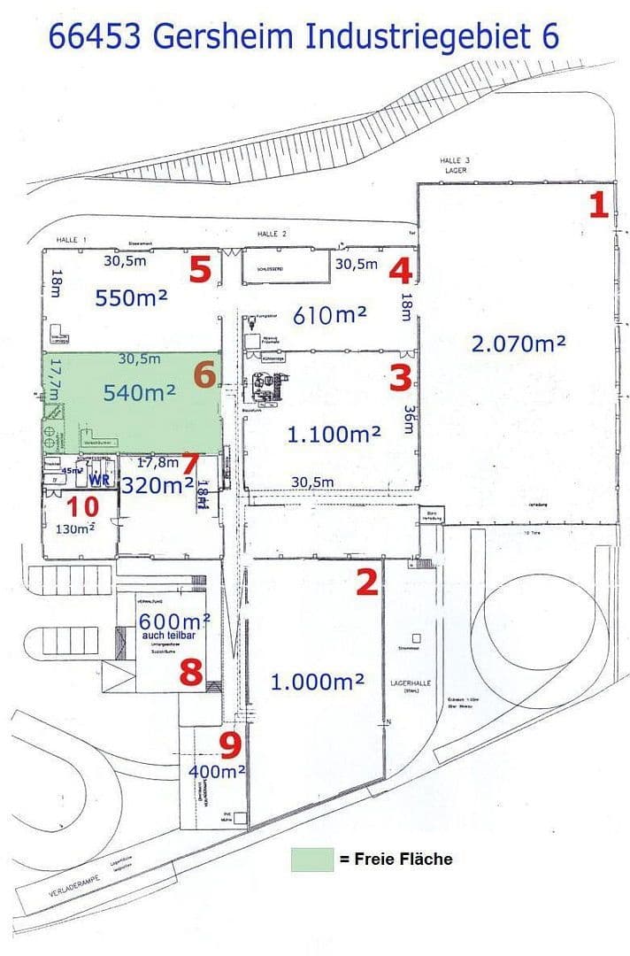 Prenájom nebytového priestoru 540 m², Industriegebiet 6, Zweibrücken, Porýnie-Falcko Prenájom nebytového priestoru 540 m², Industriegebiet 6, Zweibrücken, Porýnie-Falcko