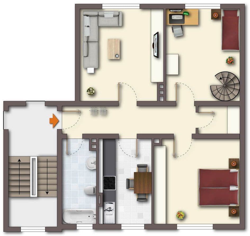 Predaj bytu 5-izbový 124 m², Brandenburgstr. 16, Wuppertal, Severné Porýnie - Westfálsko Predaj bytu 5-izbový 124 m², Brandenburgstr. 16, Wuppertal, Severné Porýnie - Westfálsko