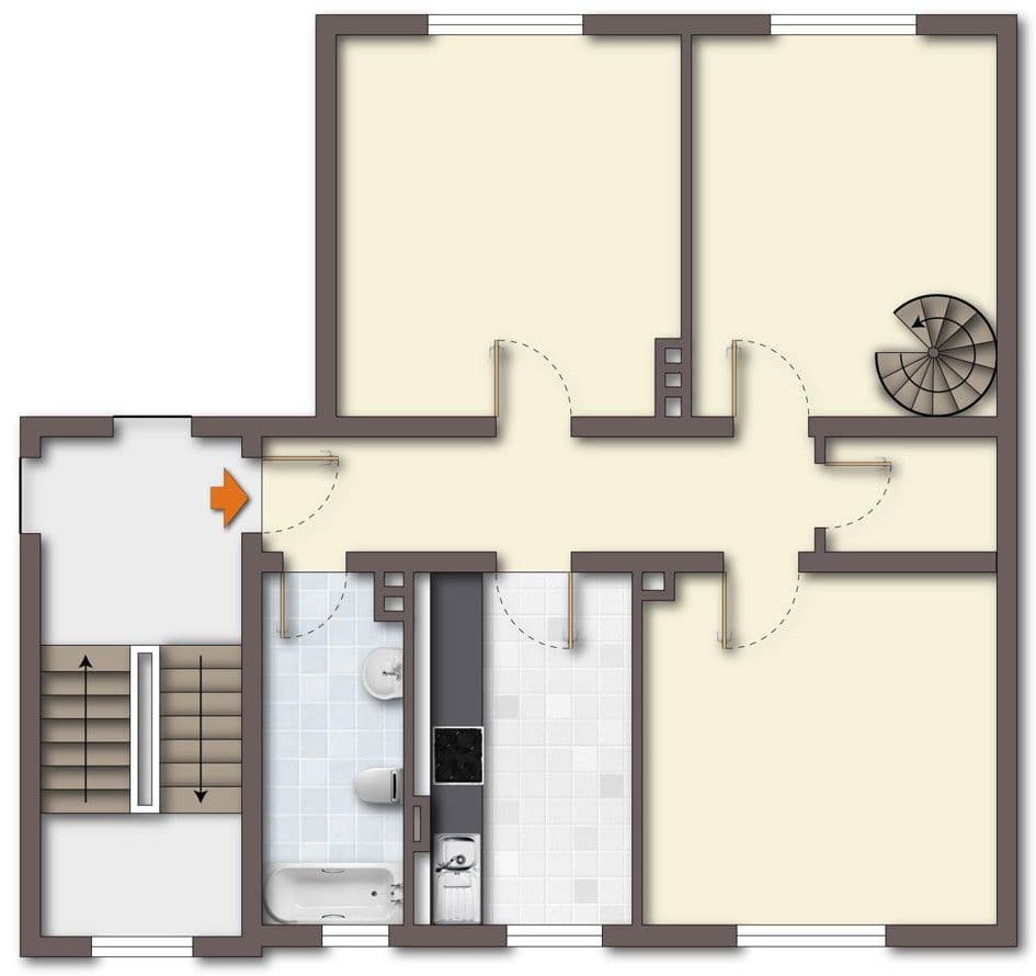 Predaj bytu 5-izbový 124 m², Brandenburgstr. 16, Wuppertal, Severné Porýnie - Westfálsko Predaj bytu 5-izbový 124 m², Brandenburgstr. 16, Wuppertal, Severné Porýnie - Westfálsko