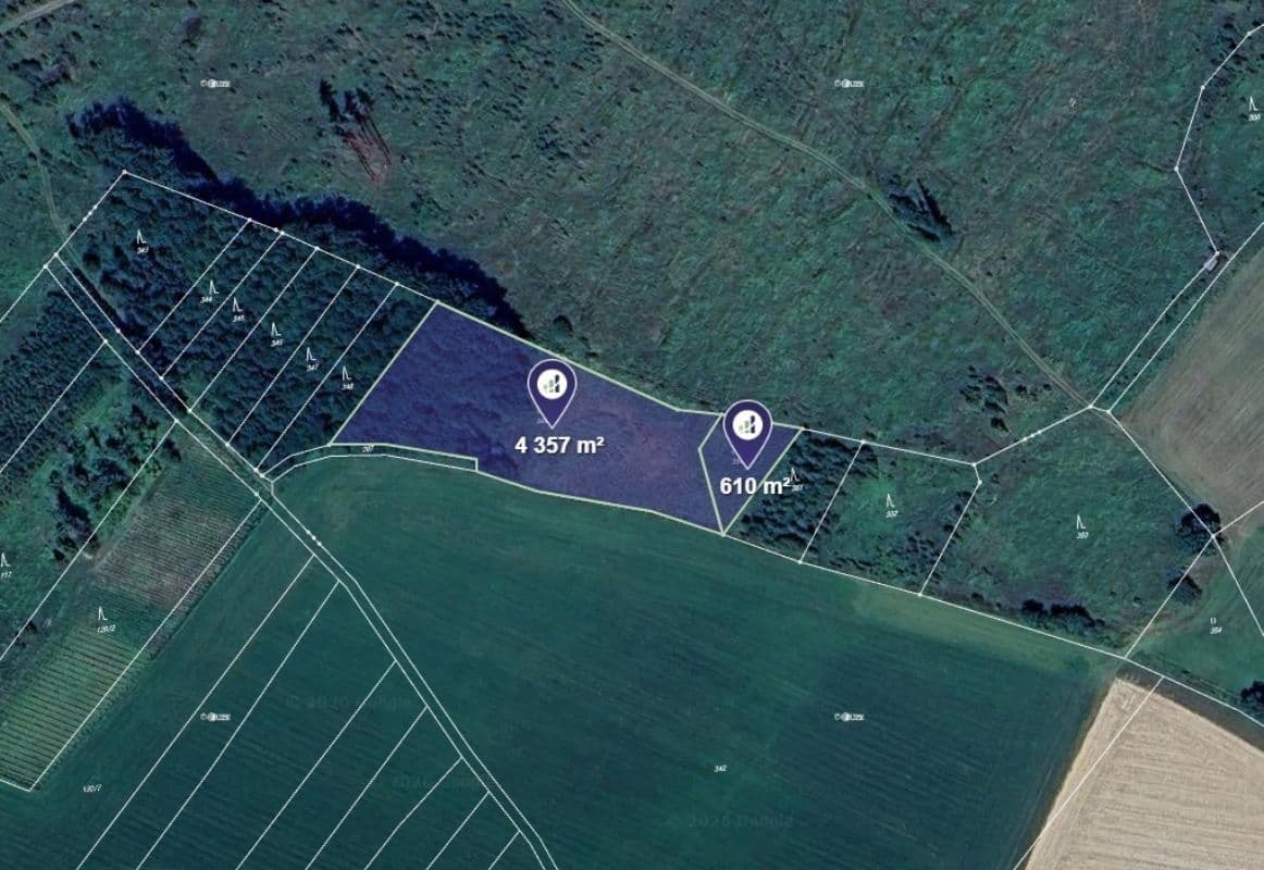 Predaj pozemku 4.967 m², Lavičky, Kraj Vysočina Predaj pozemku 4.967 m², Lavičky, Kraj Vysočina