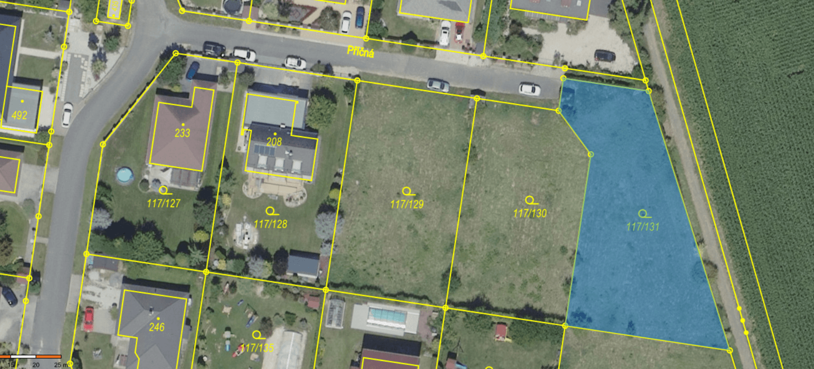 Predaj pozemku 1.108 m², Příčná, Křenice, Středočeský kraj Predaj pozemku 1.108 m², Příčná, Křenice, Středočeský kraj