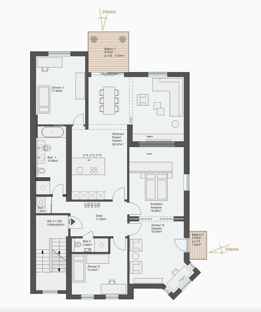 Predaj bytu 5-izbový 151 m², Grube 4, Hamburg, Hamburg Predaj bytu 5-izbový 151 m², Grube 4, Hamburg, Hamburg