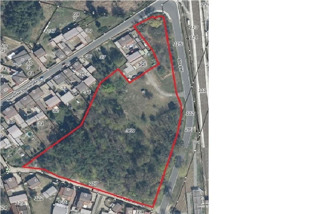 Predaj pozemku 15.000 m², Neuhofer Dorfstraße 1a, Zossen, Brandenbursko Predaj pozemku 15.000 m², Neuhofer Dorfstraße 1a, Zossen, Brandenbursko