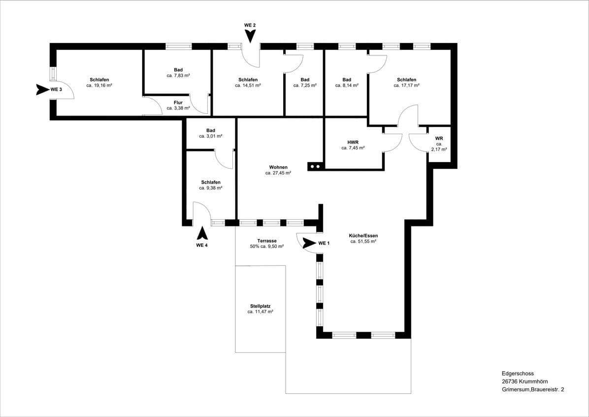 Predaj bytu 5-izbový 220 m², Krummhörn, Dolné Sasko Predaj bytu 5-izbový 220 m², Krummhörn, Dolné Sasko