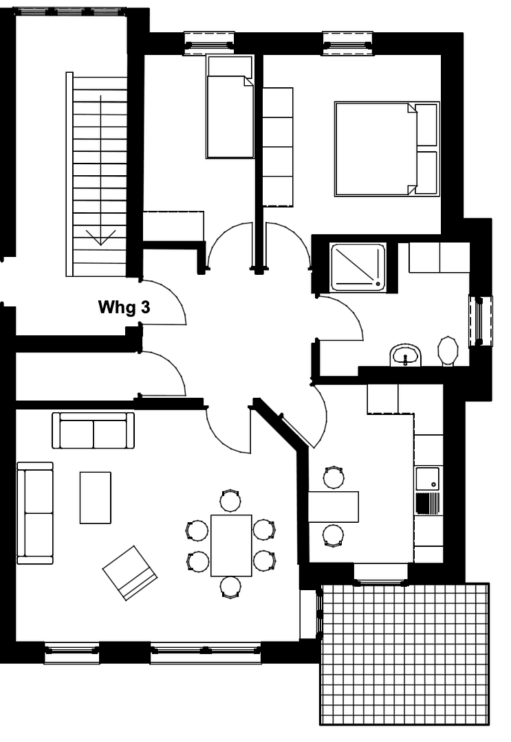 Predaj bytu 3-izbový 79 m², Lingen (Ems), Dolné Sasko Predaj bytu 3-izbový 79 m², Lingen (Ems), Dolné Sasko