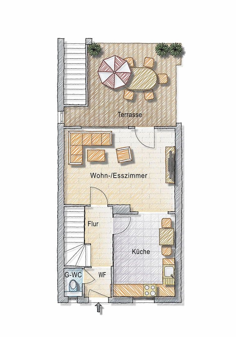 Predaj domu 118 m², pozemek 158 m², Kilianstrasse 74, Nürnberg, Bavorsko Predaj domu 118 m², pozemek 158 m², Kilianstrasse 74, Nürnberg, Bavorsko