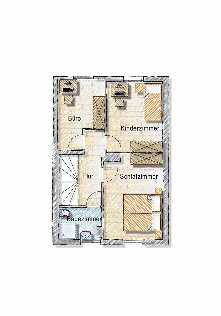 Predaj domu 118 m², pozemek 158 m², Kilianstrasse 74, Nürnberg, Bavorsko Predaj domu 118 m², pozemek 158 m², Kilianstrasse 74, Nürnberg, Bavorsko