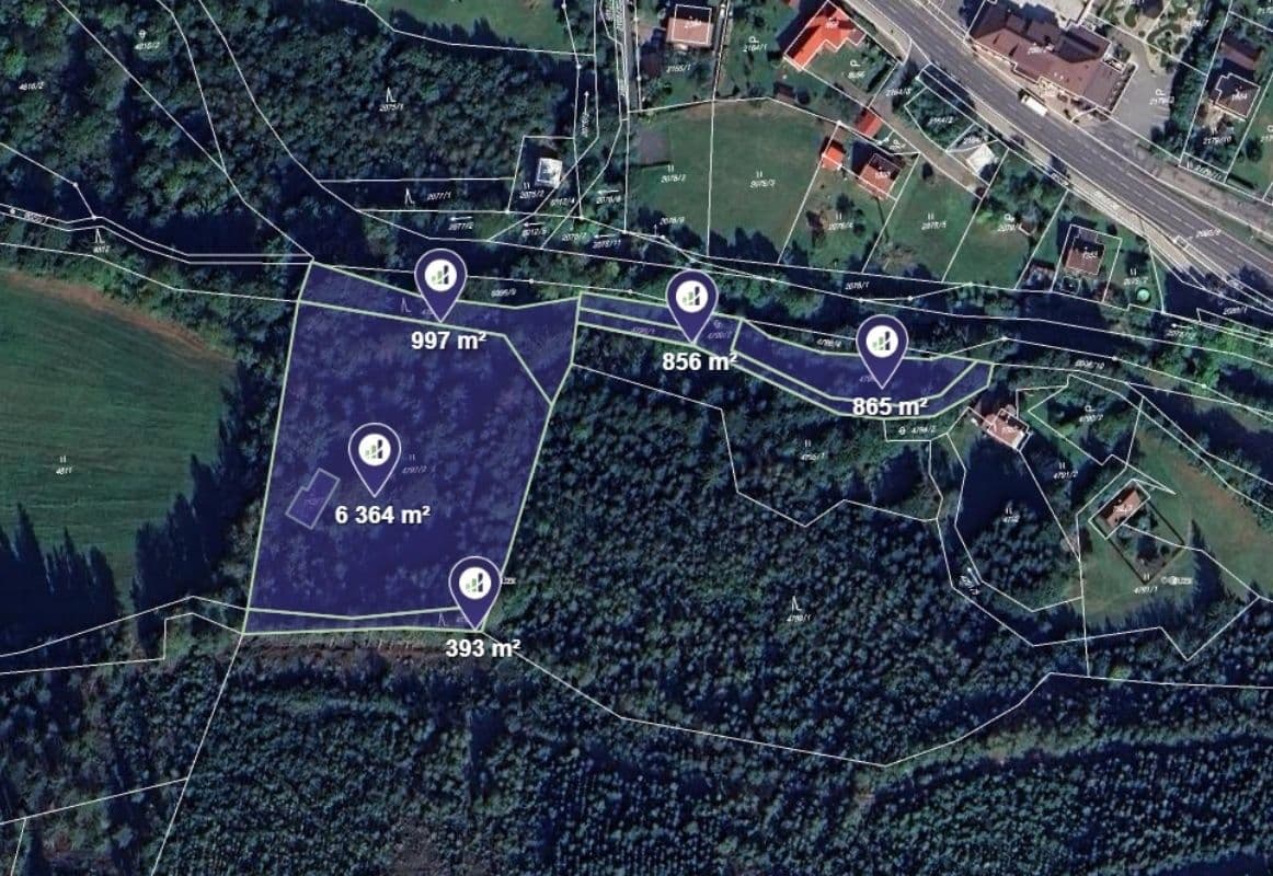 Predaj pozemku 9.475 m², Horní Bečva, Zlínský kraj Predaj pozemku 9.475 m², Horní Bečva, Zlínský kraj