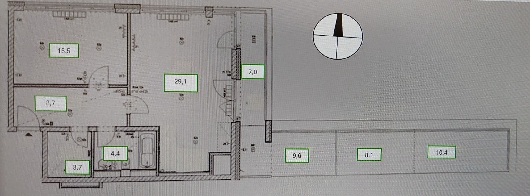 Prenájom bytu 2-izbový 61 m², Poděbradská, Praha, Praha Prenájom bytu 2-izbový 61 m², Poděbradská, Praha, Praha