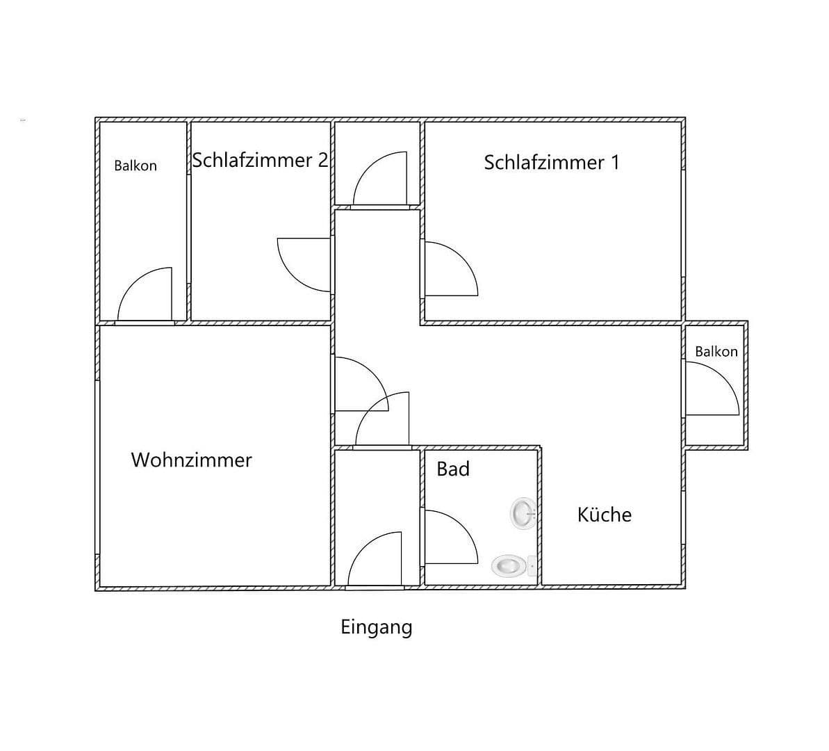 Predaj bytu 3-izbový 77 m², Glück-Auf-Straße 214, Dorsten, Severné Porýnie - Westfálsko Predaj bytu 3-izbový 77 m², Glück-Auf-Straße 214, Dorsten, Severné Porýnie - Westfálsko