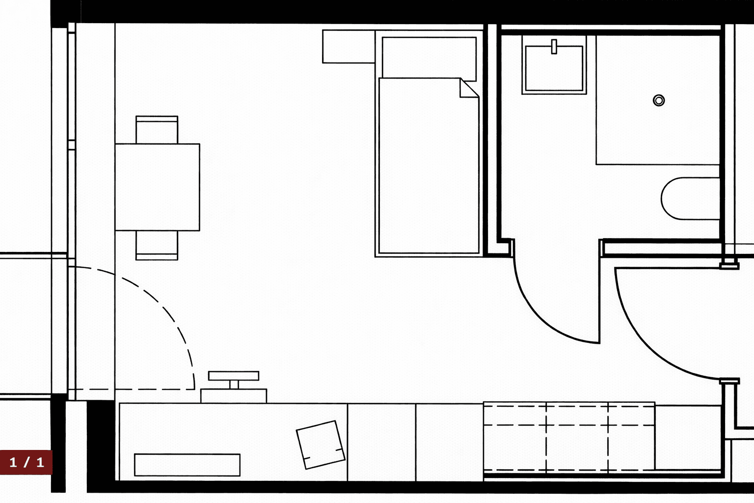 Prenájom bytu 1-izbový 25 m², Herdingstr. 3, Bocholt, Severné Porýnie - Westfálsko Prenájom bytu 1-izbový 25 m², Herdingstr. 3, Bocholt, Severné Porýnie - Westfálsko