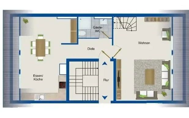 Prenájom bytu 2-izbový 90 m², Münsterstr. 86, Düsseldorf, Severné Porýnie - Westfálsko Prenájom bytu 2-izbový 90 m², Münsterstr. 86, Düsseldorf, Severné Porýnie - Westfálsko
