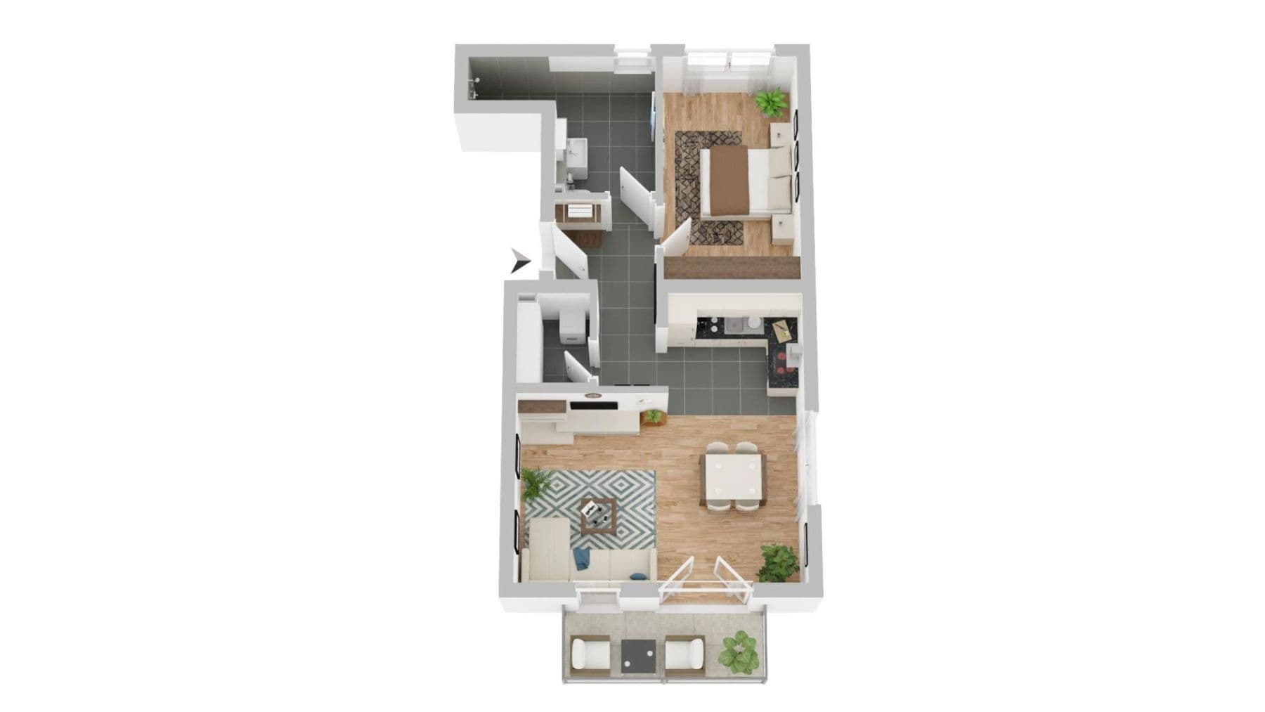 Prenájom bytu 2-izbový 65 m², Uferweg 8a, Gelnhausen, Hesensko Prenájom bytu 2-izbový 65 m², Uferweg 8a, Gelnhausen, Hesensko
