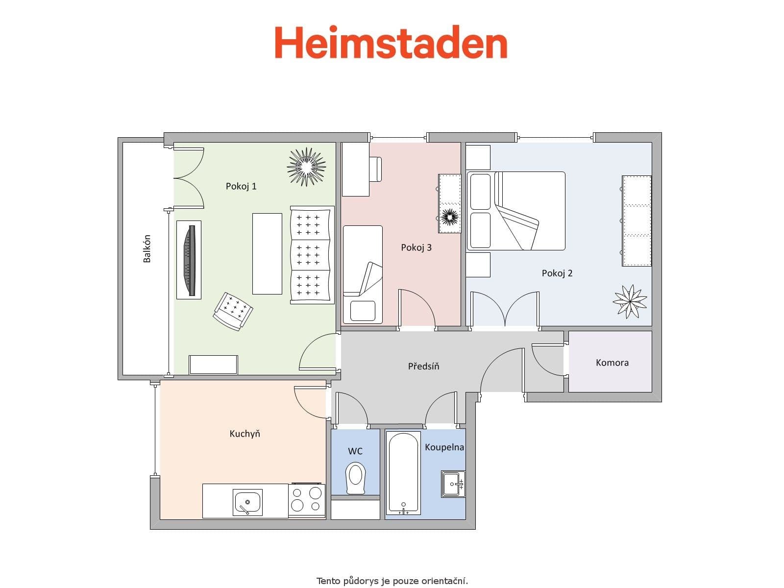 Prenájom bytu 3-izbový 69 m², Závodní, Karviná, Moravskoslezský kraj Prenájom bytu 3-izbový 69 m², Závodní, Karviná, Moravskoslezský kraj