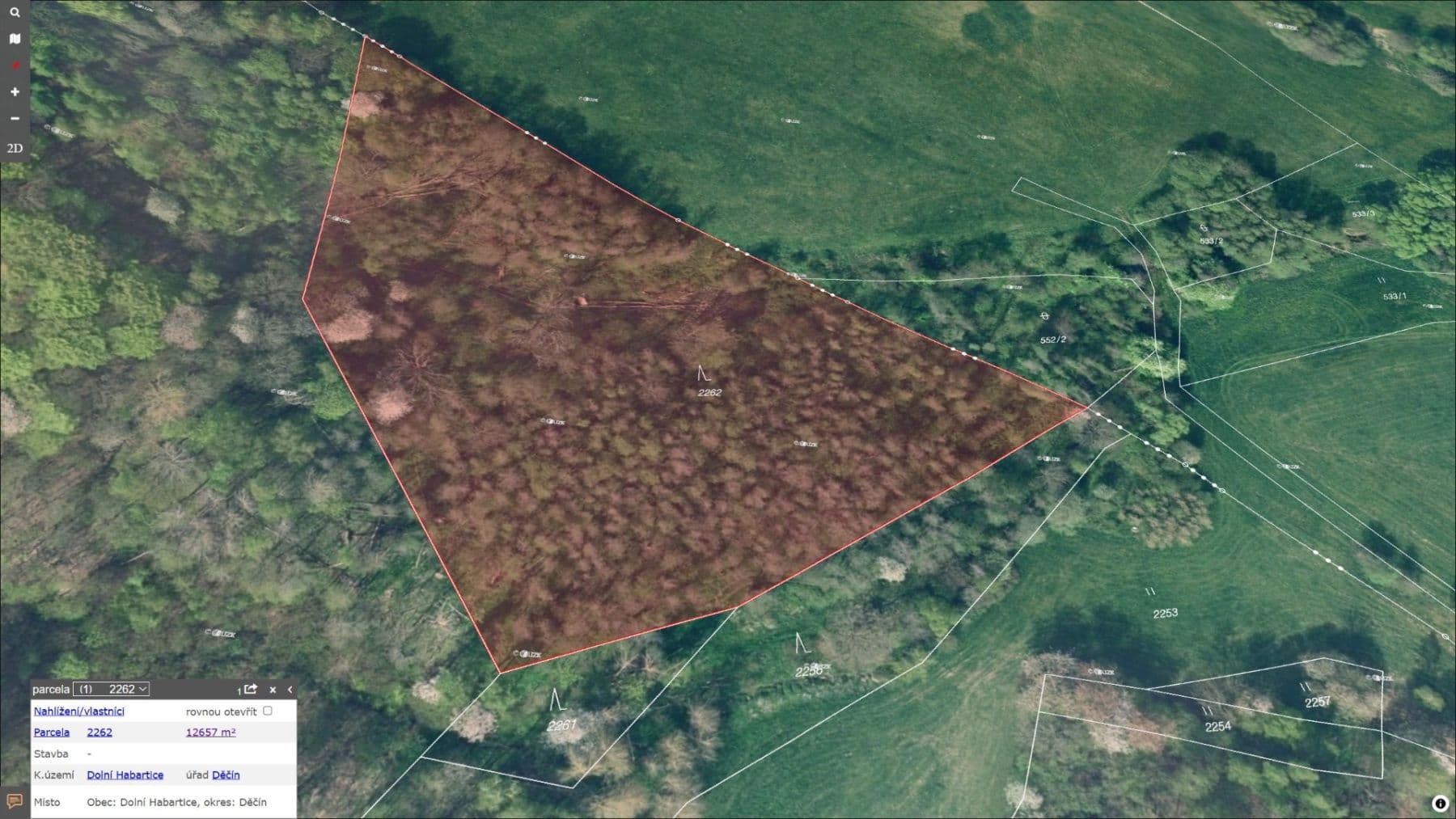 Predaj pozemku 12.657 m², Dolní Habartice, Ústecký kraj Predaj pozemku 12.657 m², Dolní Habartice, Ústecký kraj