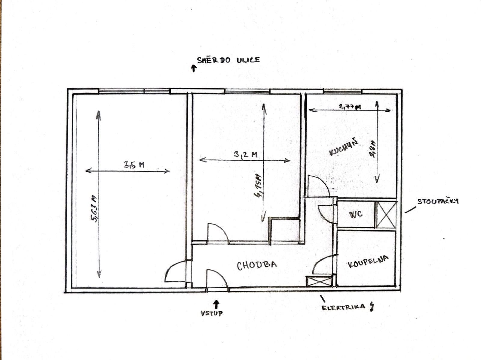 Prenájom bytu 2-izbový 53 m², Tupolevova, Praha, Praha Prenájom bytu 2-izbový 53 m², Tupolevova, Praha, Praha