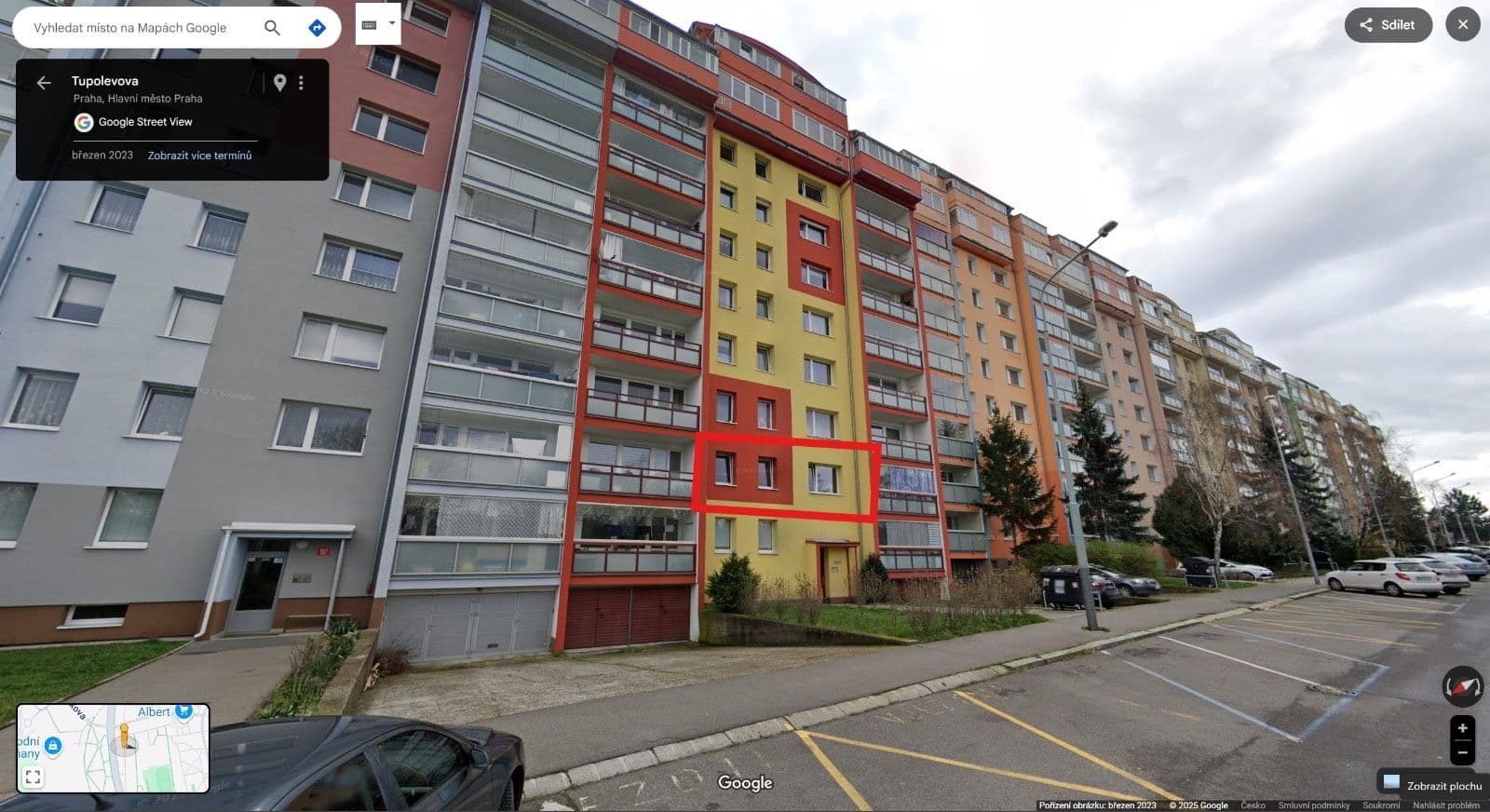 Prenájom bytu 2-izbový 53 m², Tupolevova, Praha, Praha Prenájom bytu 2-izbový 53 m², Tupolevova, Praha, Praha