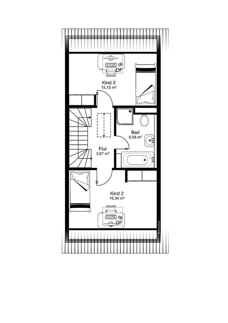 Predaj domu 126 m², pozemek 177 m², Eschenweg 41, Bamberg, Bavorsko Predaj domu 126 m², pozemek 177 m², Eschenweg 41, Bamberg, Bavorsko