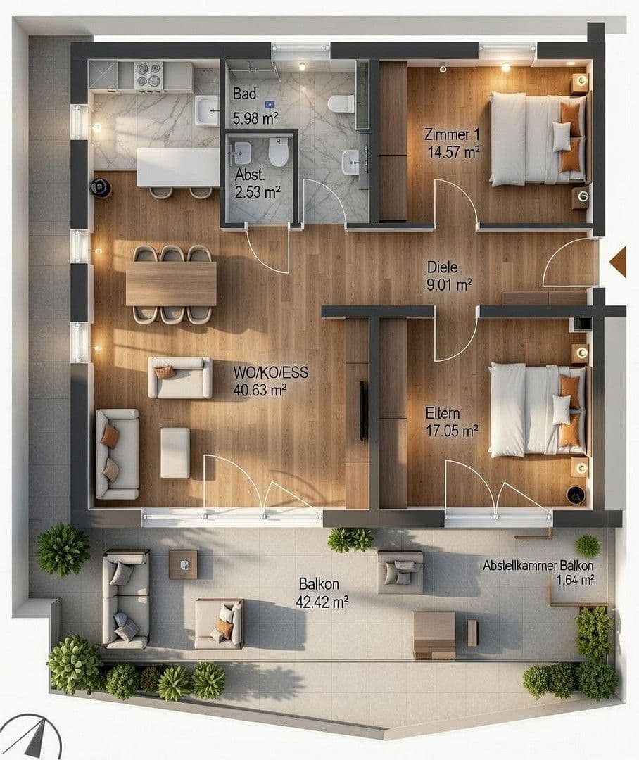 Prenájom bytu 3-izbový 116 m², Im Dorf 100B, Nordrach, Bádensko-Wurttembersko Prenájom bytu 3-izbový 116 m², Im Dorf 100B, Nordrach, Bádensko-Wurttembersko