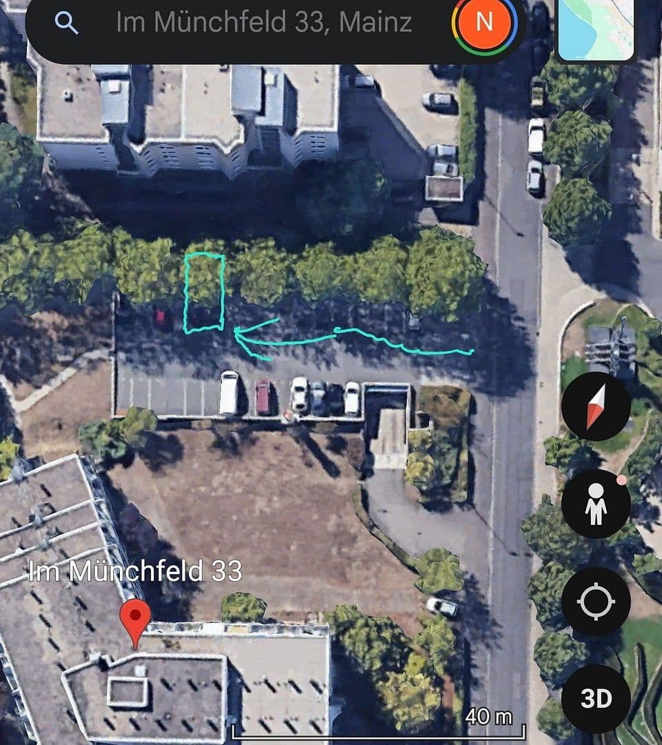 Prenájom garáže, Im Münchfeld 33,, Mainz, Porýnie-Falcko Prenájom garáže, Im Münchfeld 33,, Mainz, Porýnie-Falcko