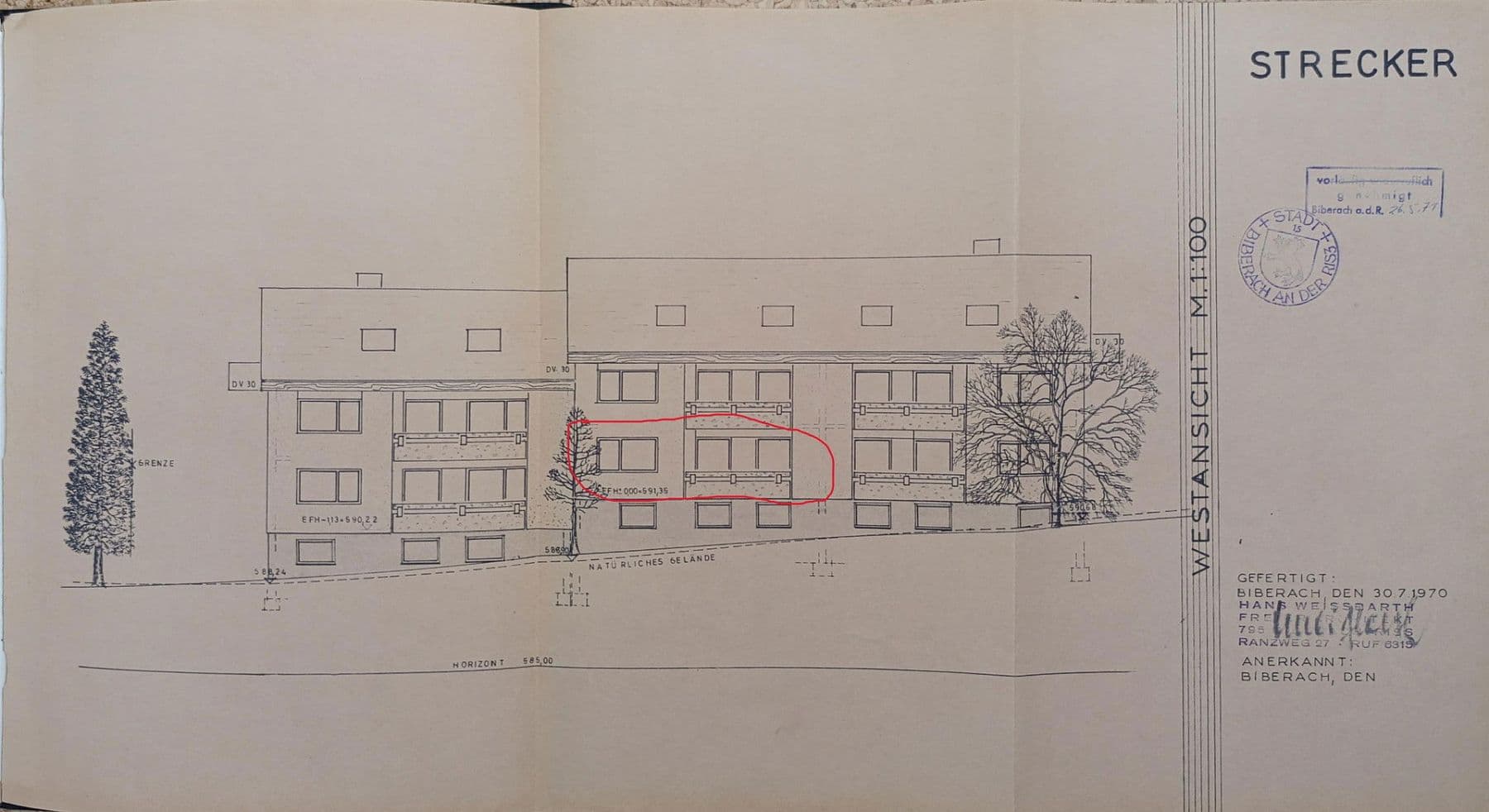 Predaj bytu 3-izbový 83 m², Am Weißen Bild 40+42, Biberach an der Riß, Bádensko-Wurttembersko Predaj bytu 3-izbový 83 m², Am Weißen Bild 40+42, Biberach an der Riß, Bádensko-Wurttembersko