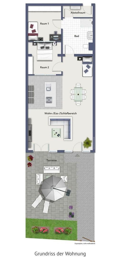 Prenájom bytu 3-izbový 110 m², Ohmstraße 11, Lengfeld, Würzburg, Bavorsko Prenájom bytu 3-izbový 110 m², Ohmstraße 11, Lengfeld, Würzburg, Bavorsko