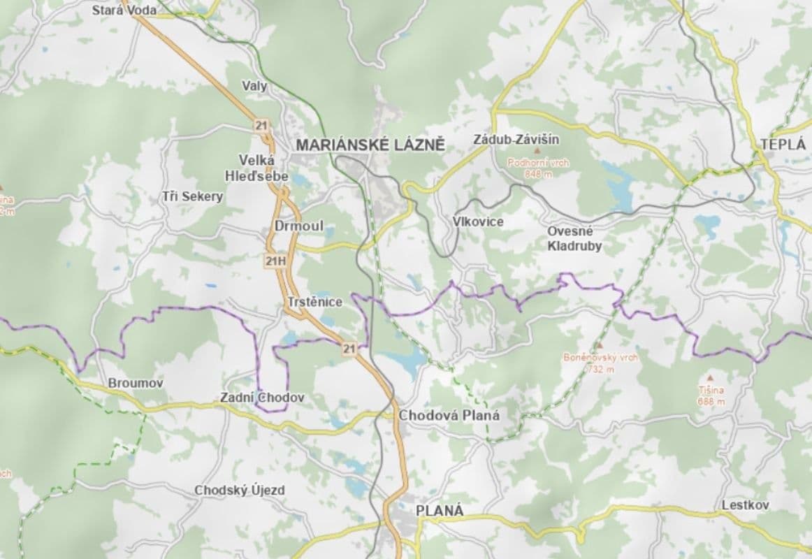 Predaj pozemku 2.595 m², Trstěnice, Karlovarský kraj Predaj pozemku 2.595 m², Trstěnice, Karlovarský kraj