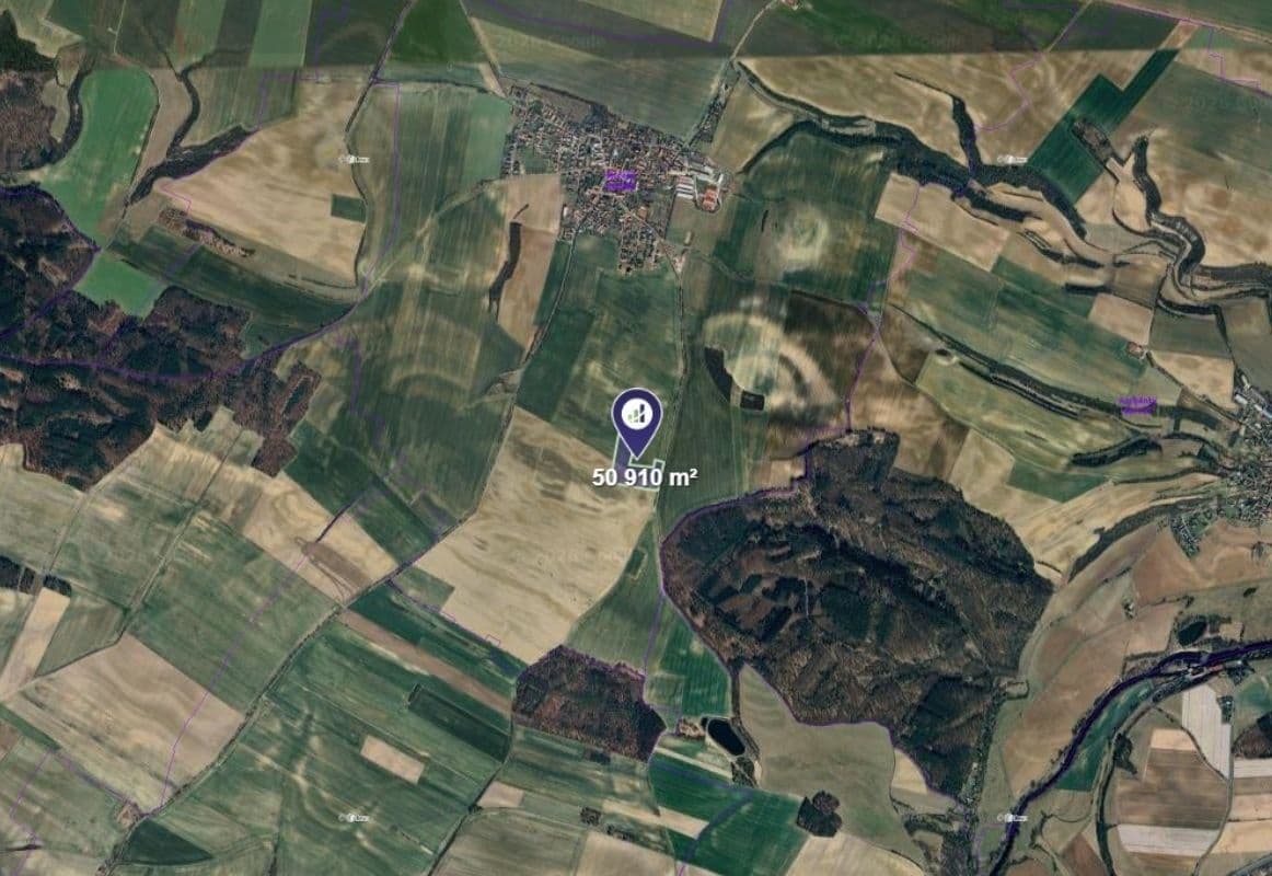 Predaj pozemku 50.910 m², Mečeříž, Středočeský kraj Predaj pozemku 50.910 m², Mečeříž, Středočeský kraj