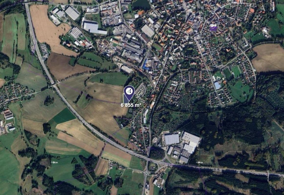 Predaj pozemku 6.855 m², Humpolec, Kraj Vysočina Predaj pozemku 6.855 m², Humpolec, Kraj Vysočina