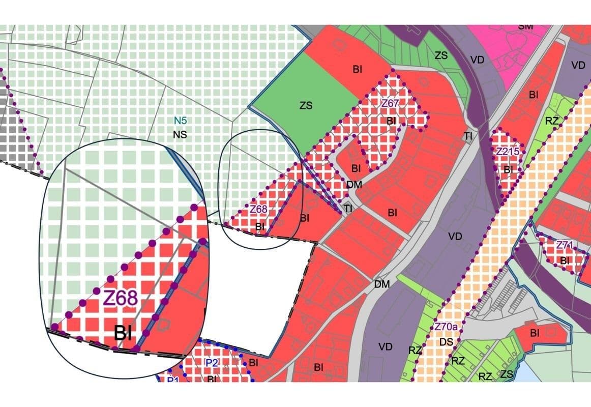 Predaj pozemku 6.855 m², Humpolec, Kraj Vysočina Predaj pozemku 6.855 m², Humpolec, Kraj Vysočina