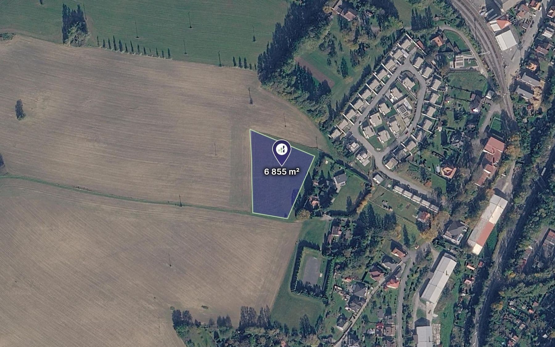 Predaj pozemku 6.855 m², Humpolec, Kraj Vysočina Predaj pozemku 6.855 m², Humpolec, Kraj Vysočina