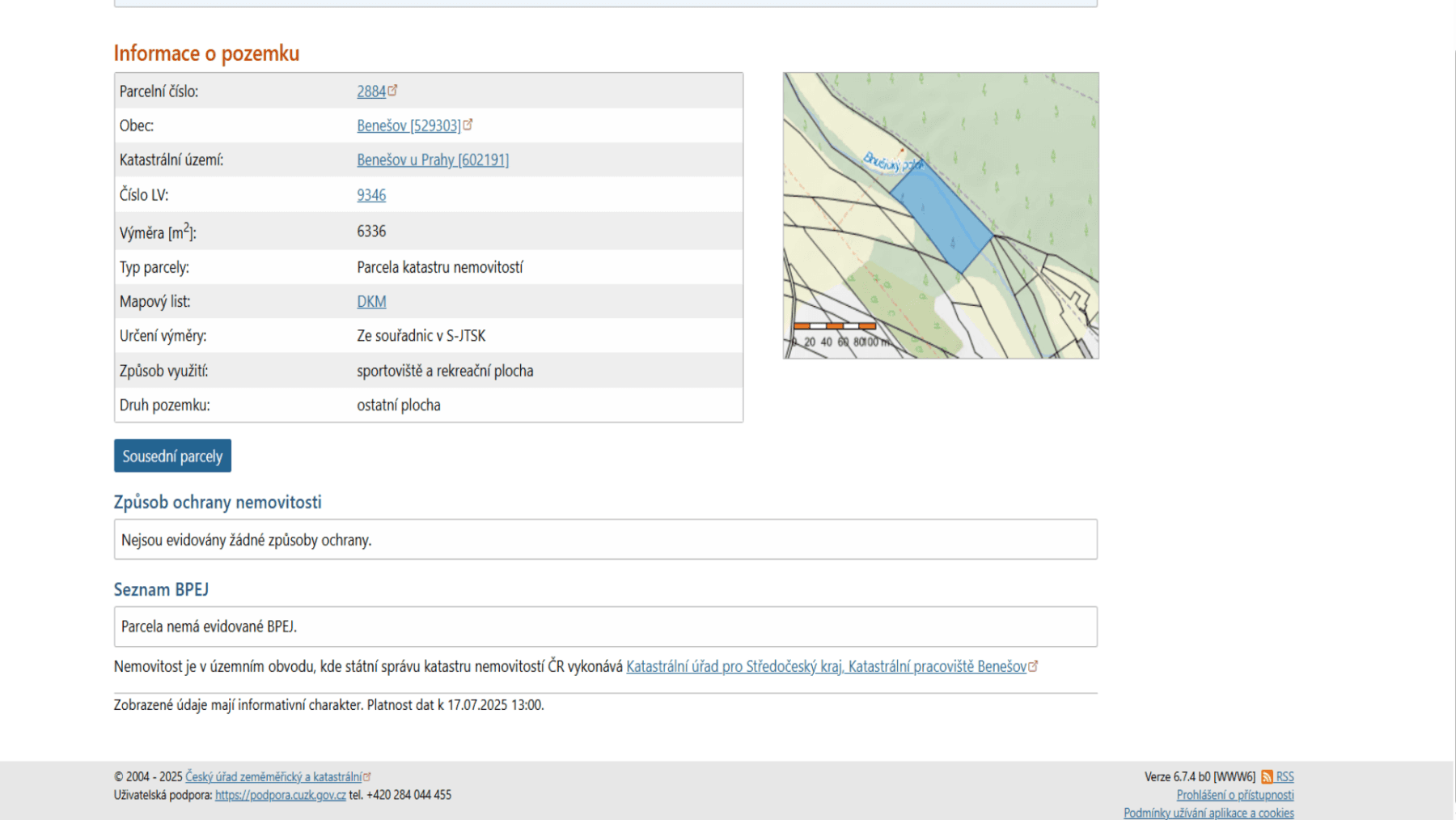 Predaj pozemku 6.336 m², Benešov, Středočeský kraj Predaj pozemku 6.336 m², Benešov, Středočeský kraj