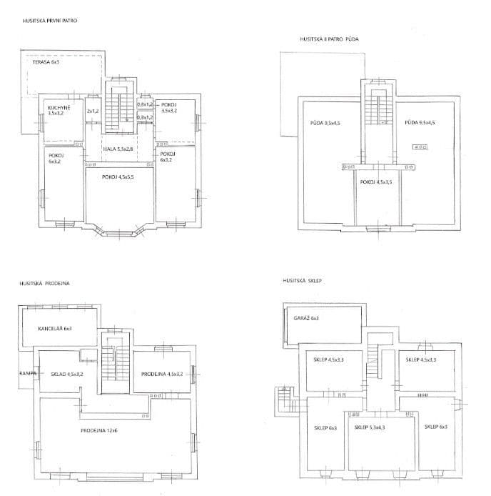 Predaj domu 330 m², pozemek 574 m², Husitská, Šumperk, Olomoucký kraj Predaj domu 330 m², pozemek 574 m², Husitská, Šumperk, Olomoucký kraj