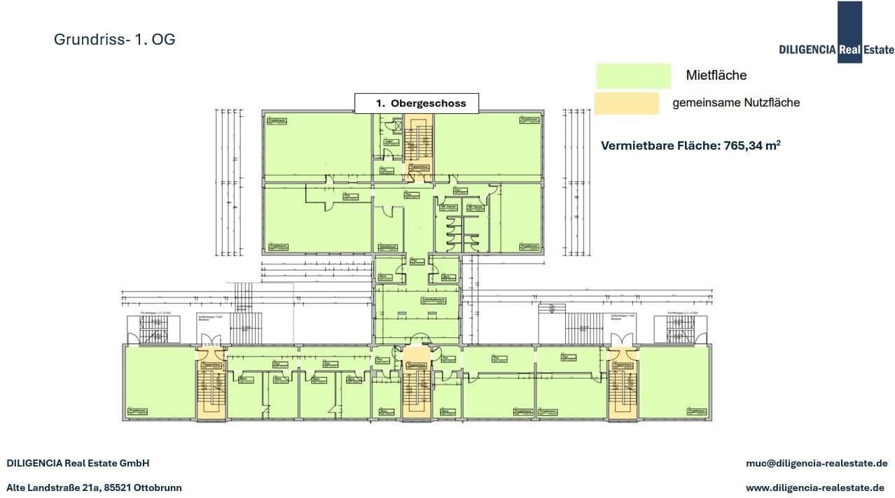 Prenájom kancelárie 1.402 m², Lichtenberg, Berlín Prenájom kancelárie 1.402 m², Lichtenberg, Berlín