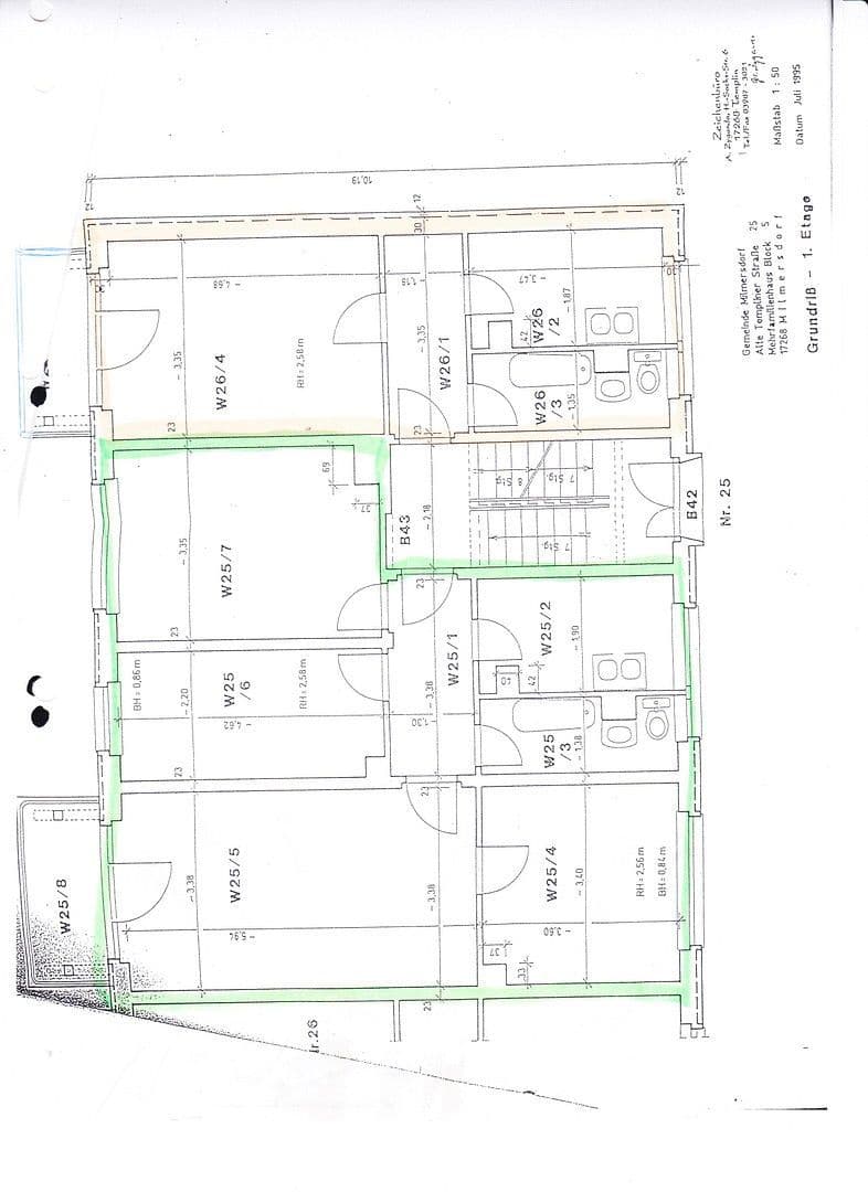 Predaj bytu 4-izbový 71 m², Milmersdorf, Brandenbursko Predaj bytu 4-izbový 71 m², Milmersdorf, Brandenbursko