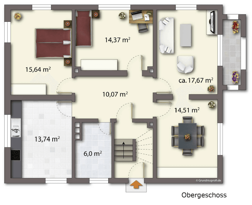 Predaj domu 250 m², pozemek 420 m², Fallbachstraße 13, Erlensee, Hesensko Predaj domu 250 m², pozemek 420 m², Fallbachstraße 13, Erlensee, Hesensko