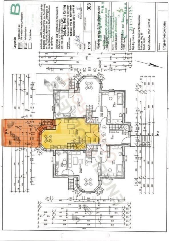 Prenájom bytu 2-izbový 90 m², Verdistr. 64, Berlin, Berlín Prenájom bytu 2-izbový 90 m², Verdistr. 64, Berlin, Berlín
