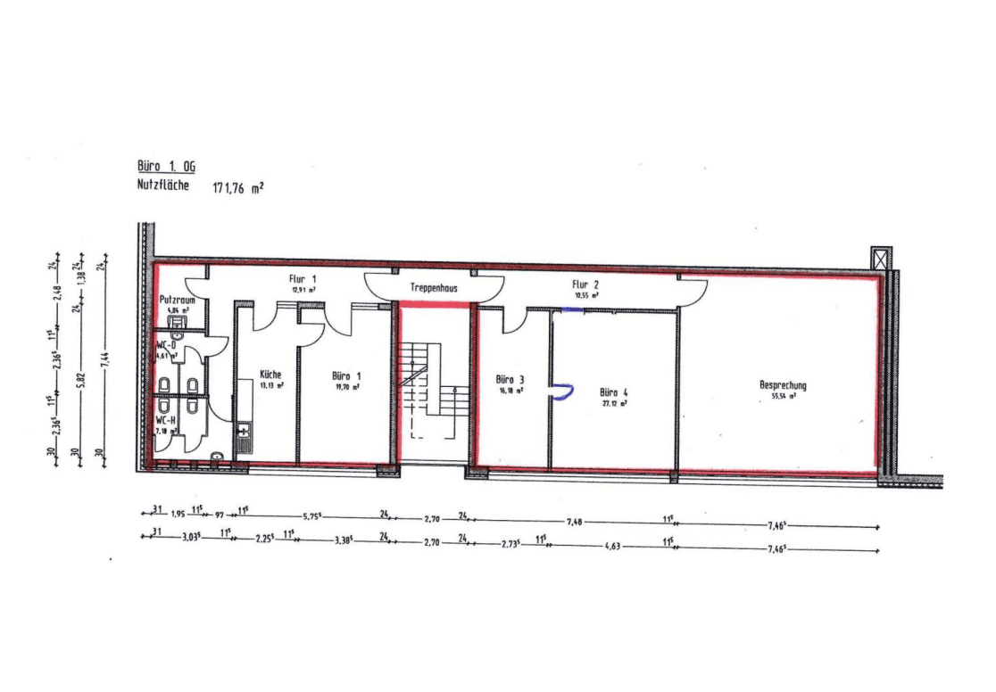Prenájom kancelárie 172 m², Mannheimer Landstraße 5b, Brühl, Bádensko-Wurttembersko Prenájom kancelárie 172 m², Mannheimer Landstraße 5b, Brühl, Bádensko-Wurttembersko