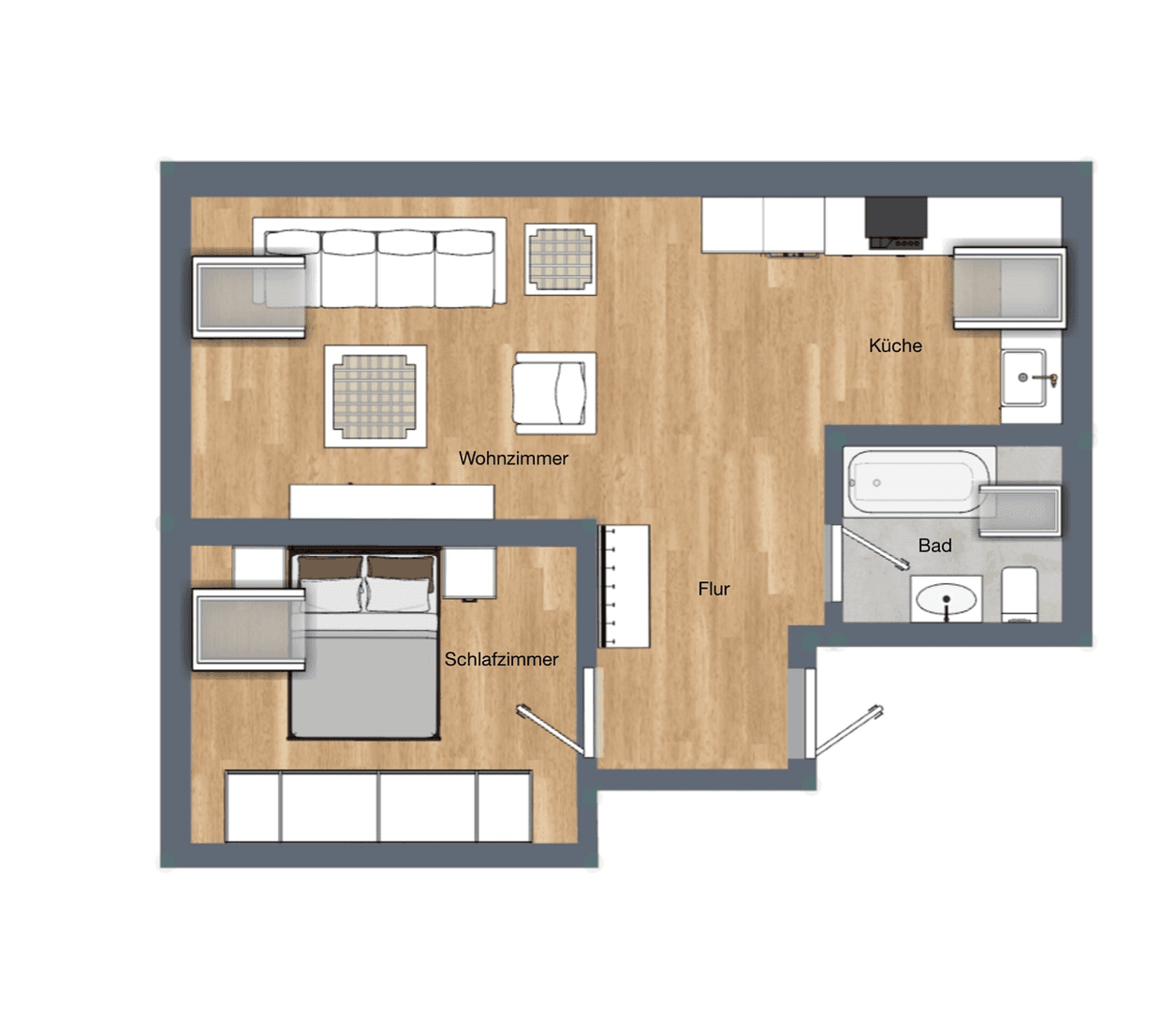 Prenájom bytu 2-izbový 49 m², Ferdinand-Jost-Str 37, Leipzig, Sasko Prenájom bytu 2-izbový 49 m², Ferdinand-Jost-Str 37, Leipzig, Sasko
