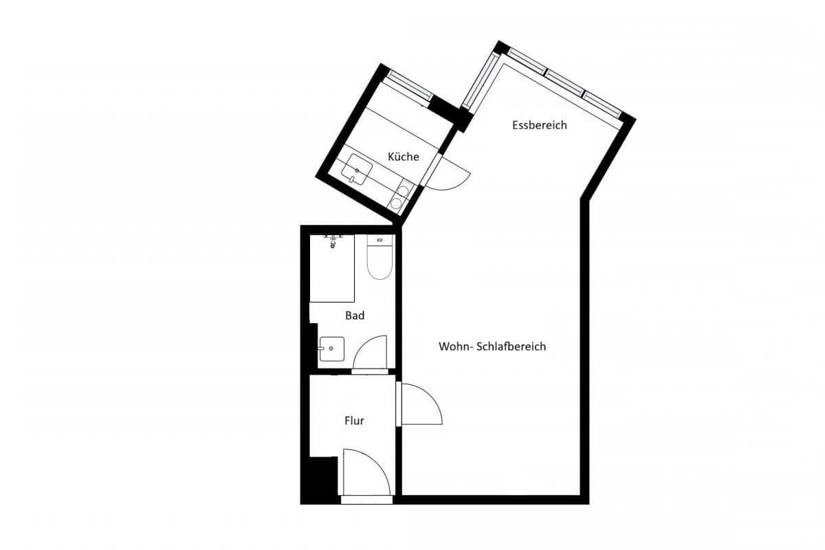 Predaj bytu 1-izbový 29 m², München, Bavorsko Predaj bytu 1-izbový 29 m², München, Bavorsko