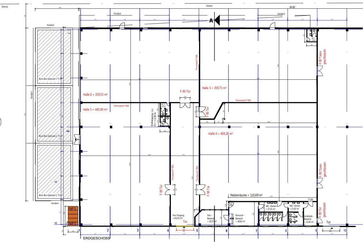 Prenájom nebytového priestoru 450 m², Meißener Dorfstraße 35, Minden, Severné Porýnie - Westfálsko Prenájom nebytového priestoru 450 m², Meißener Dorfstraße 35, Minden, Severné Porýnie - Westfálsko