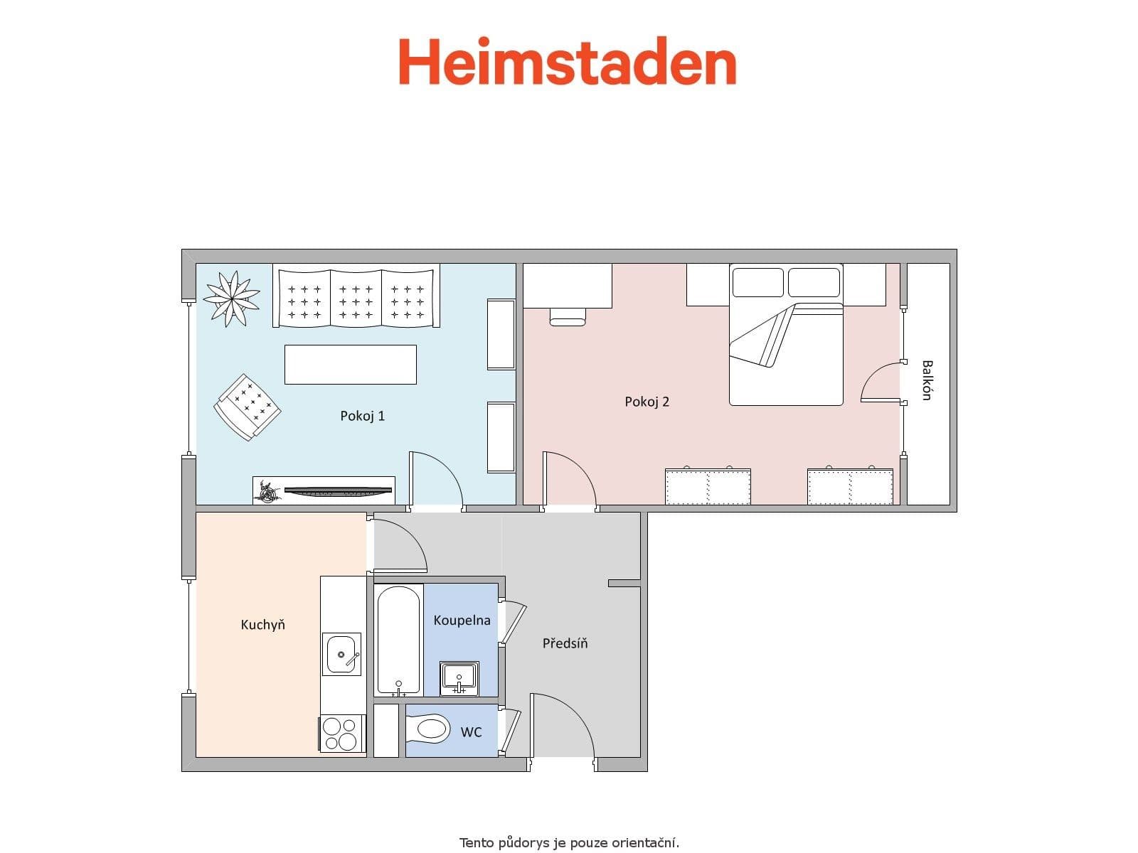 Prenájom bytu 2-izbový 54 m², Ruská, Karviná, Moravskoslezský kraj Prenájom bytu 2-izbový 54 m², Ruská, Karviná, Moravskoslezský kraj
