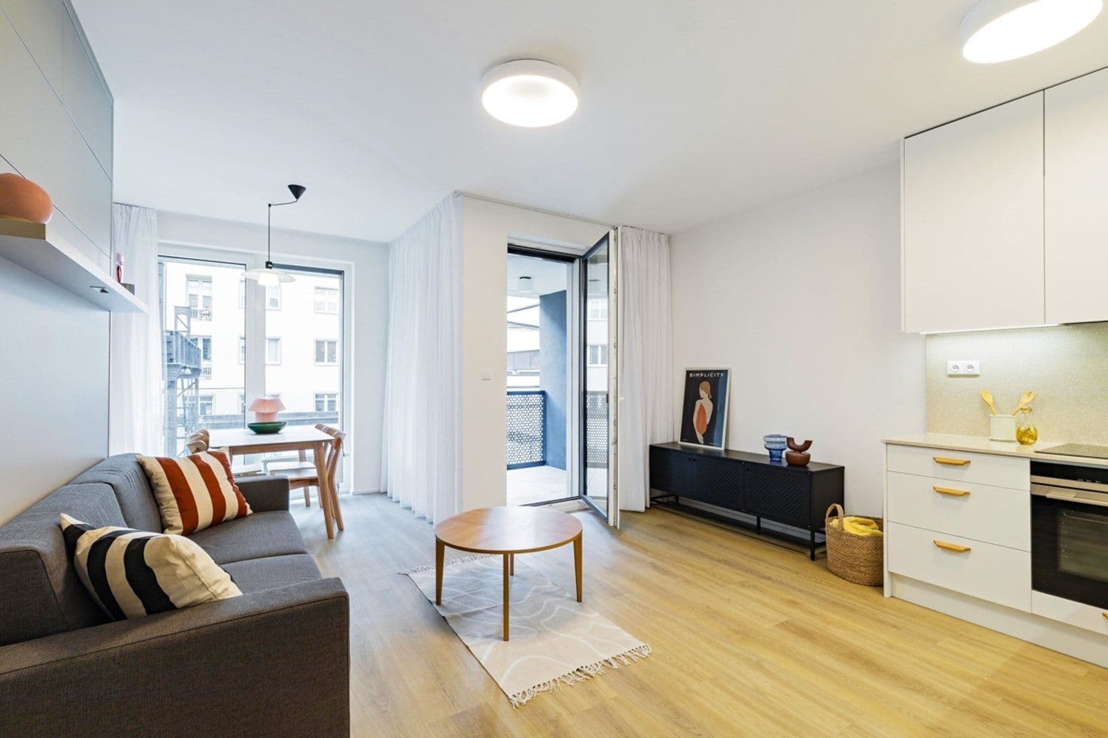 Prenájom bytu 1-izbový 37 m², Vrbenského, Praha, Praha Prenájom bytu 1-izbový 37 m², Vrbenského, Praha, Praha