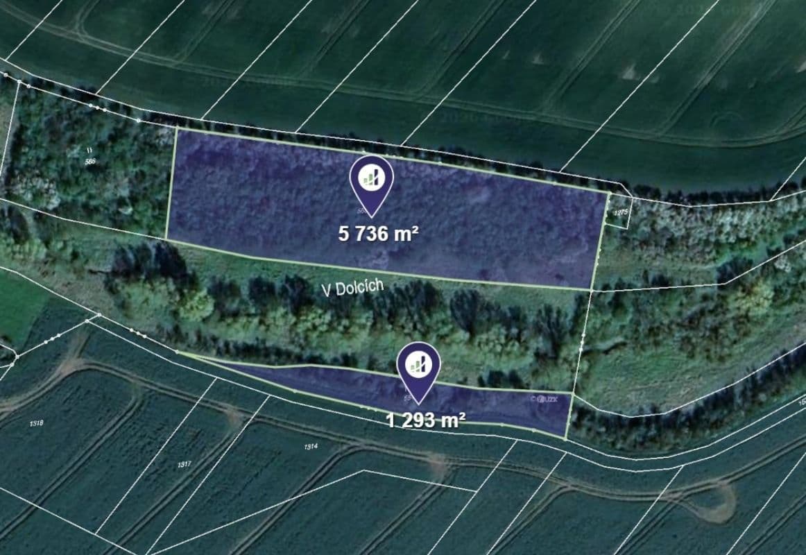 Predaj pozemku 879 m², Vrdy, Středočeský kraj Predaj pozemku 879 m², Vrdy, Středočeský kraj